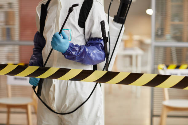 Professional Biohazard technician working in Mason, MI